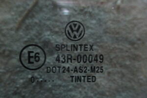 SZYBA DRZWI TYŁ  LEWA